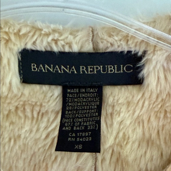 Banana Republic Women's Camel Teddy Jacket XS - Picture 2 of 7